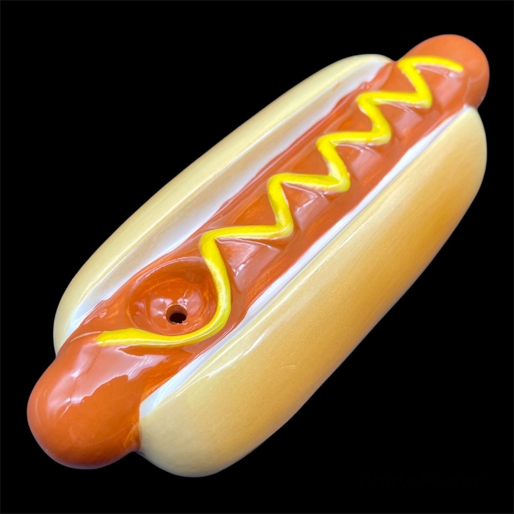 Hot Dog Style Ceramic Travel Device